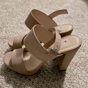 Size 7 nude heels